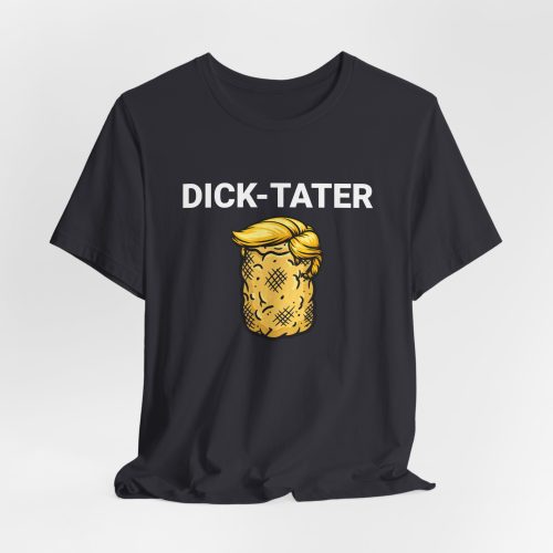 Dick Tater - Tater Tot with Hair Style - Unisex Graphic T-Shirt