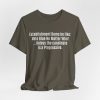 Establishment Dems Be Like: Vote Blue No Matter Who! ...Unless Progressive - Light Lettering Unisex Statement T-Shirt