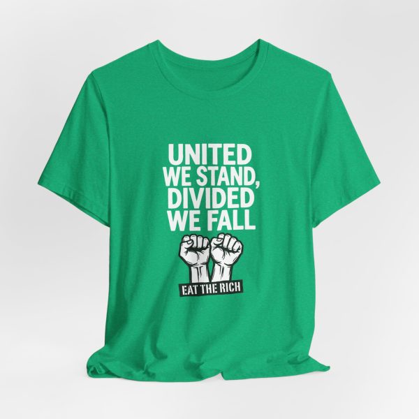 United We Stand, Divided We Fall - Two Fists Style - Unisex Graphic T-Shirt