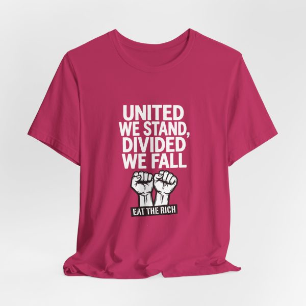 United We Stand, Divided We Fall - Two Fists Style - Unisex Graphic T-Shirt