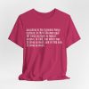 9115445502518297593_2048.jpeg CEO Pay 2016 to 2024 Statistic - Light Lettering Unisex Statement T-Shirt